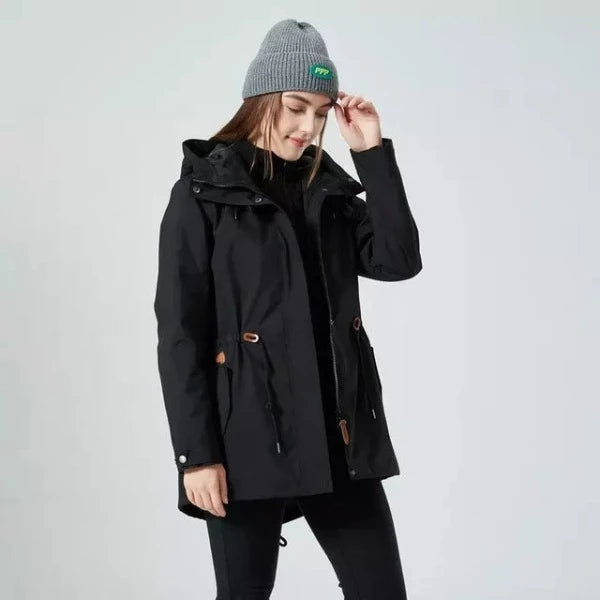 Beheizte Parka Damenjacke